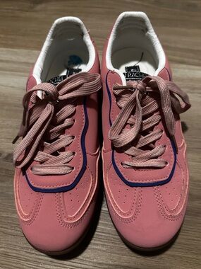 Rachel Pink and Blue Sneakers